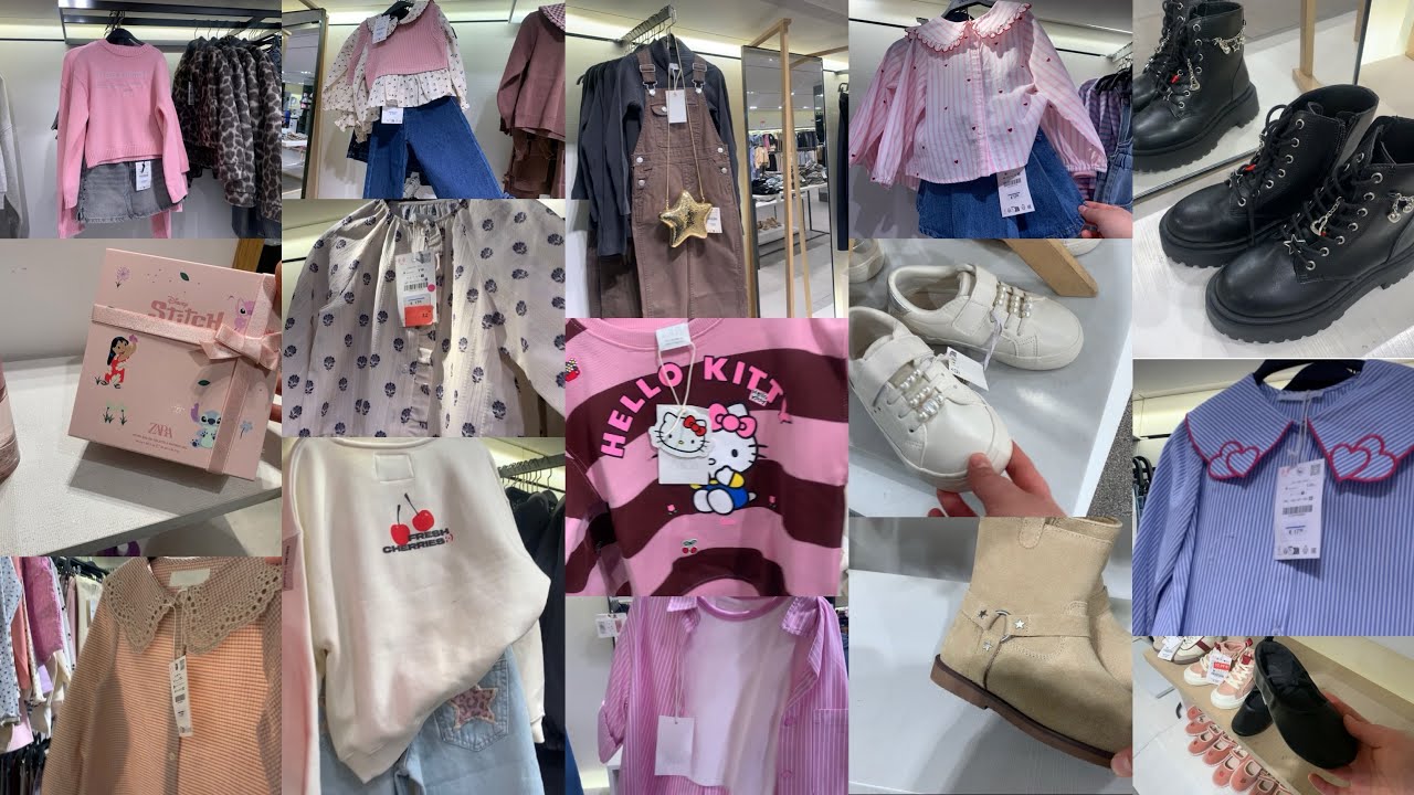 ملابس عيد الفطر 2026 للأطفال من محل زاراجدید زارا جابو ملابس  ديال الربيع 