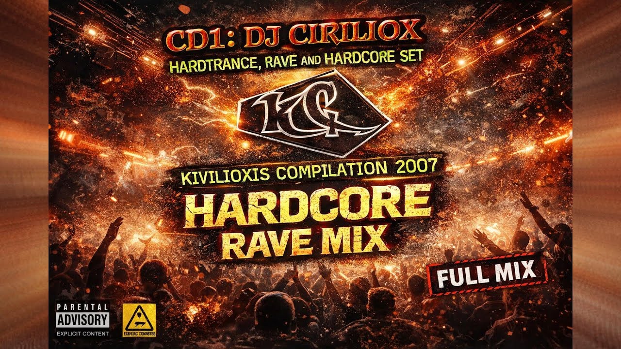 KIVY & CIRILIOX - KIVILIOXIS Compilation 2007 - CD1 - CIRILIOX 🔊 183 BPM Hardtrance & Hardcore Set
