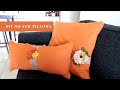 DIY NO SEW PILLOWS | BUDGET FRIENDLY BELOW $10