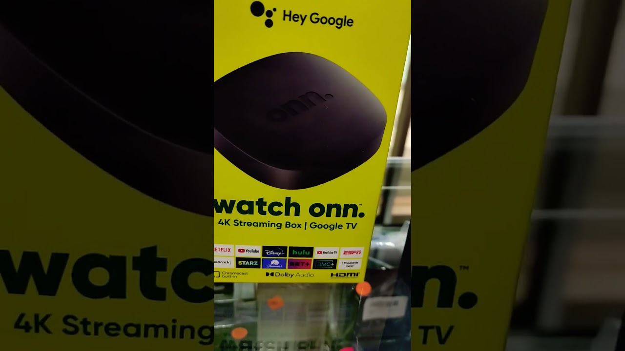 onn. Tv box 4k