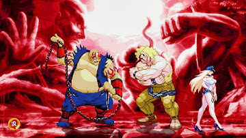 { Capcom Vs SNK Evolution Kore } Earthquake vs Hugo [MUGEN]