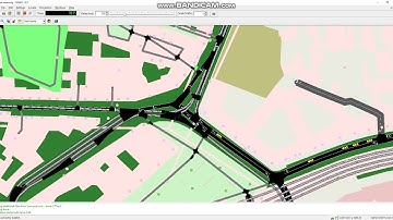 Simple road network SUMO