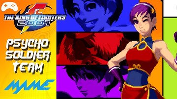 KOF 2001 Arcade - Psycho Soldier Team