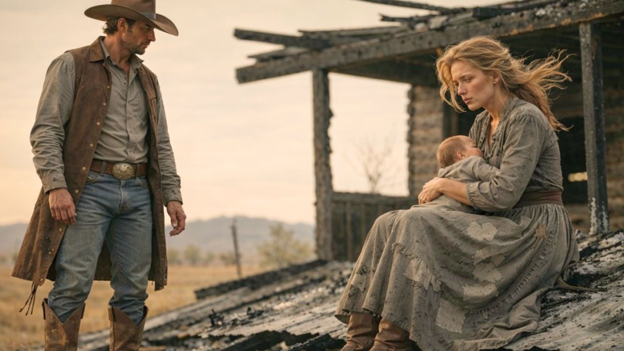 Abandoned Bride Shielded His Infant—He Whispered, “You’re My Family.”