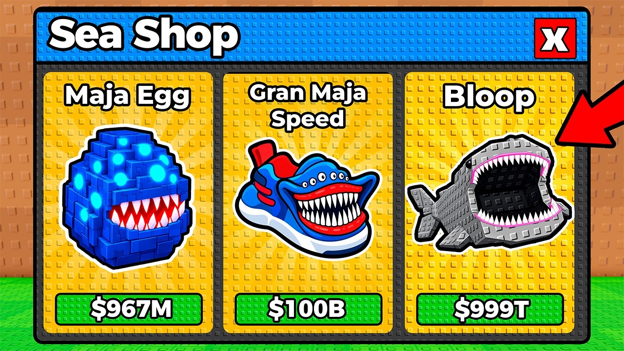 Steal An Egg But You Can Buy SEA MONSTER EGGS!