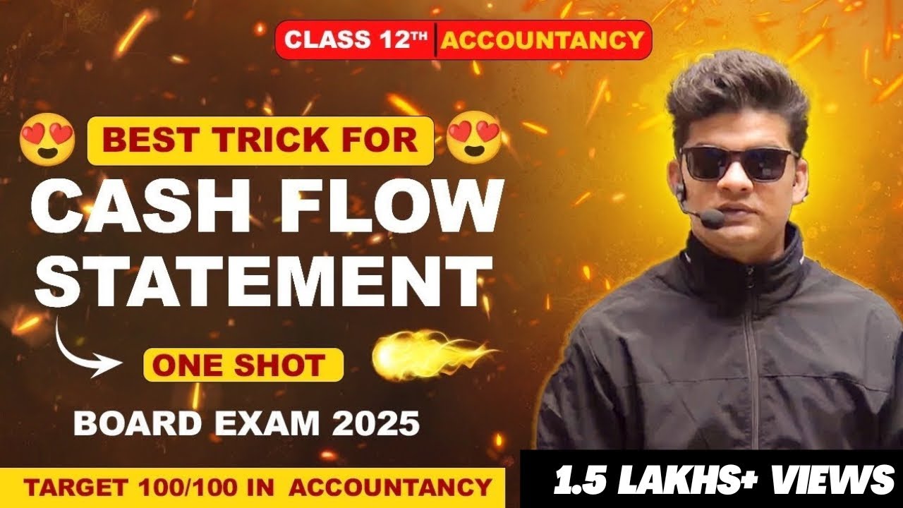 Day - 1 | Cash flow statement trick | cash flow statement class 12 one shot