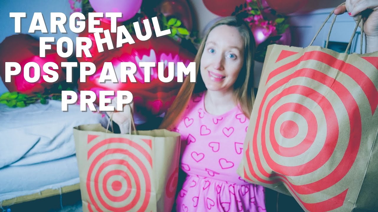 TARGET HAUL FOR POSTPARTUM GEAR Seattle Pregnancy Life YouTube