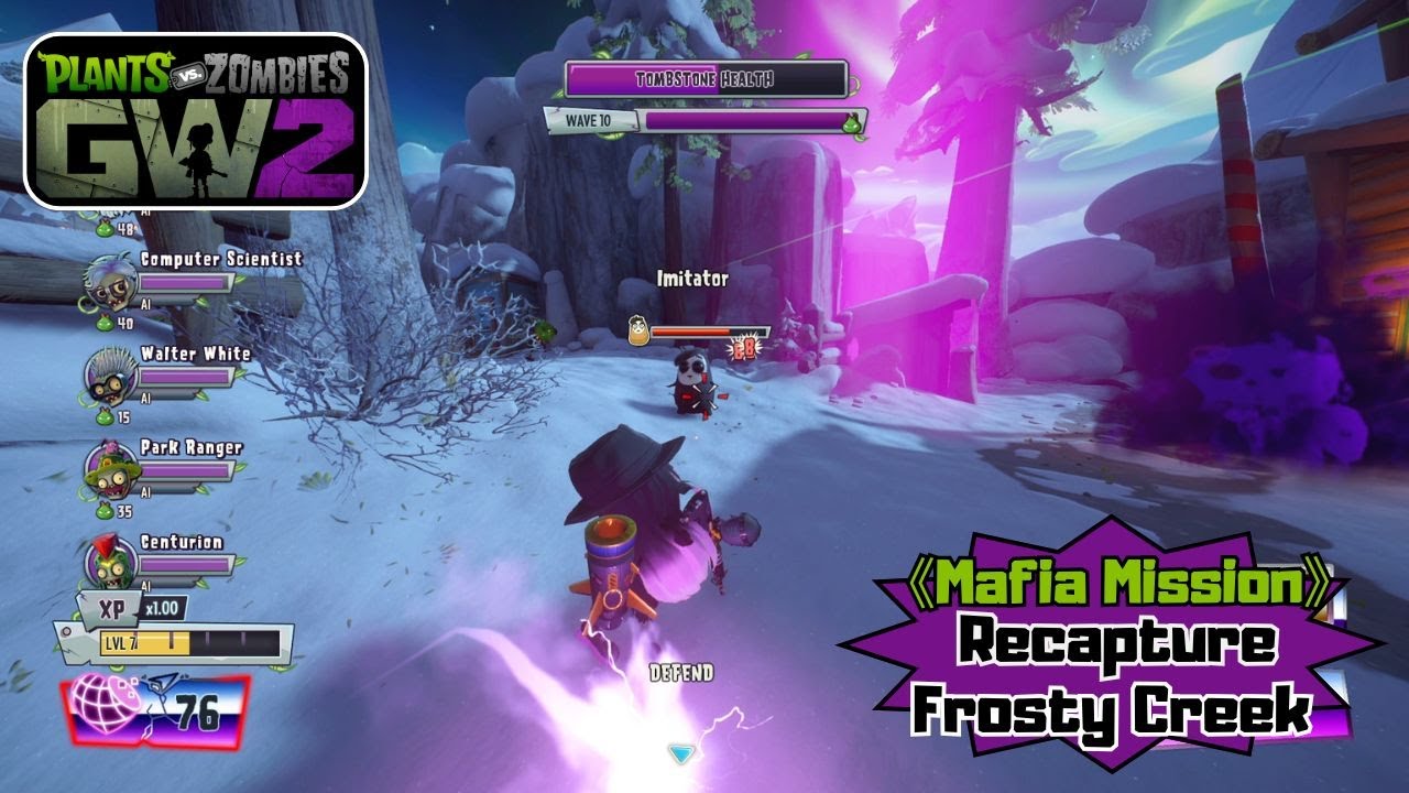 PvZ GW 2 | Graveyard Ops | Mafia Mission: Frosty Creek