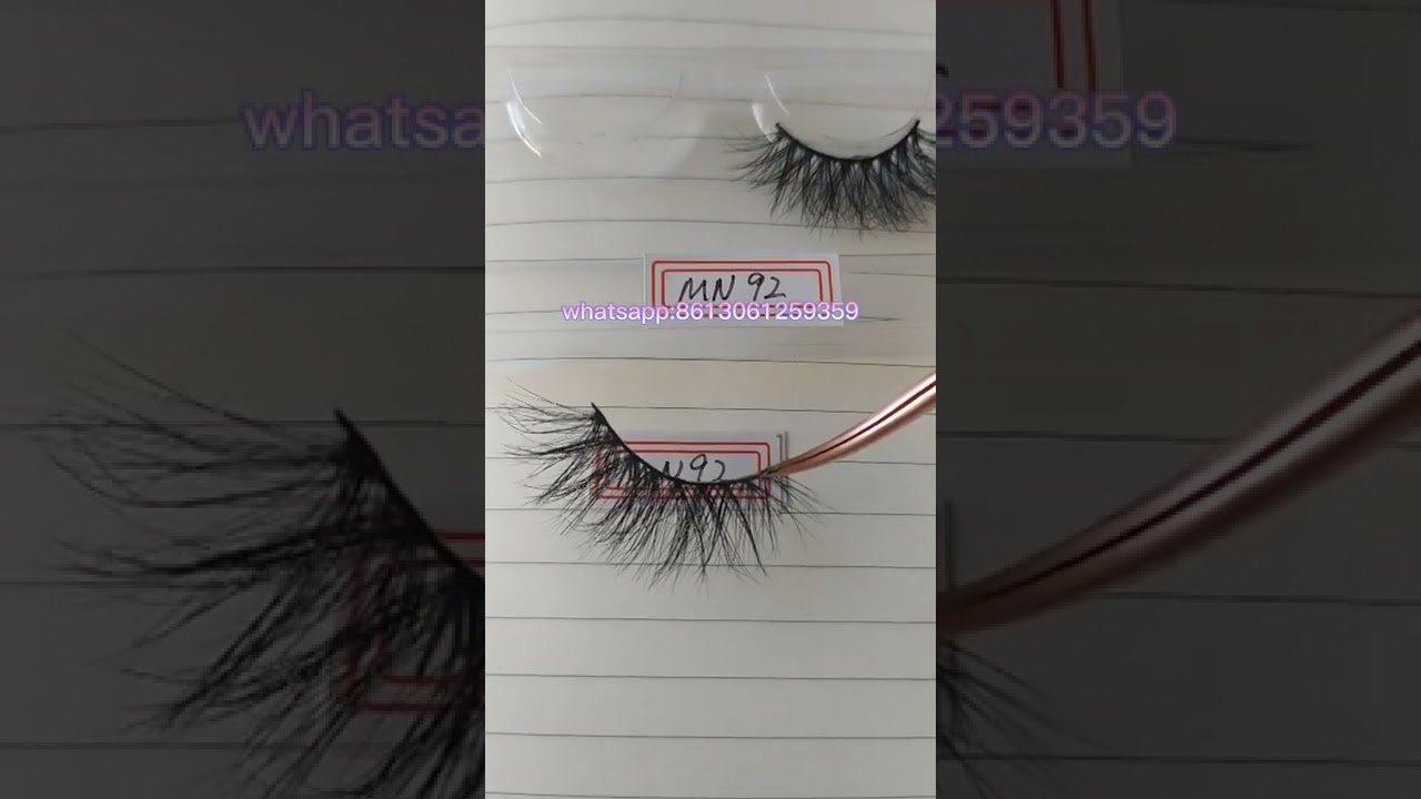 Wholesale 3D luxury real mink eyelash diy packing box private label suppliers