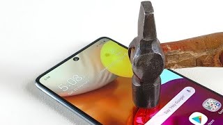 Samsung A71 durability test | هيستحمل