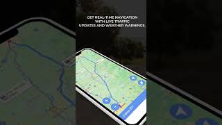 USA - Portrait: Offline Maps and Directions app with below features.