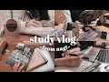 【study vlog】4時台起き大学生の朝から授業の日✏️｜私のバイト事情について