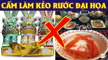 Tuyệt Đối Không Làm Việc Này Ngày Ông Công Ông Táo Kẻo Cả Nhà Gặp Đại Họa