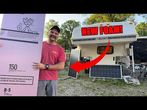 How To Add Foam To A Fiberglass Camper | Bigfoot Ep. 22