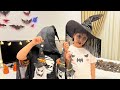 Halloween Shopping &amp; Unboxing FUN! Pasar  &amp; Ella Try Spooky Costumes!