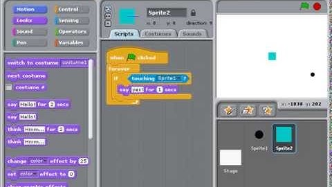 Scratch programming tuturial - lesson 2 - variables
