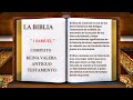 Original la biblia primer libro de  1 samuel  completo reina valera antiguo testamento