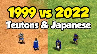 Through the Ages: Teutons and Japanese (AoE2)