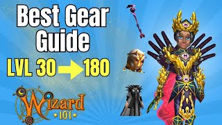 ✨ Wizard101 Gear Progression Guide: Level 30 to 180 (Full Breakdown!)