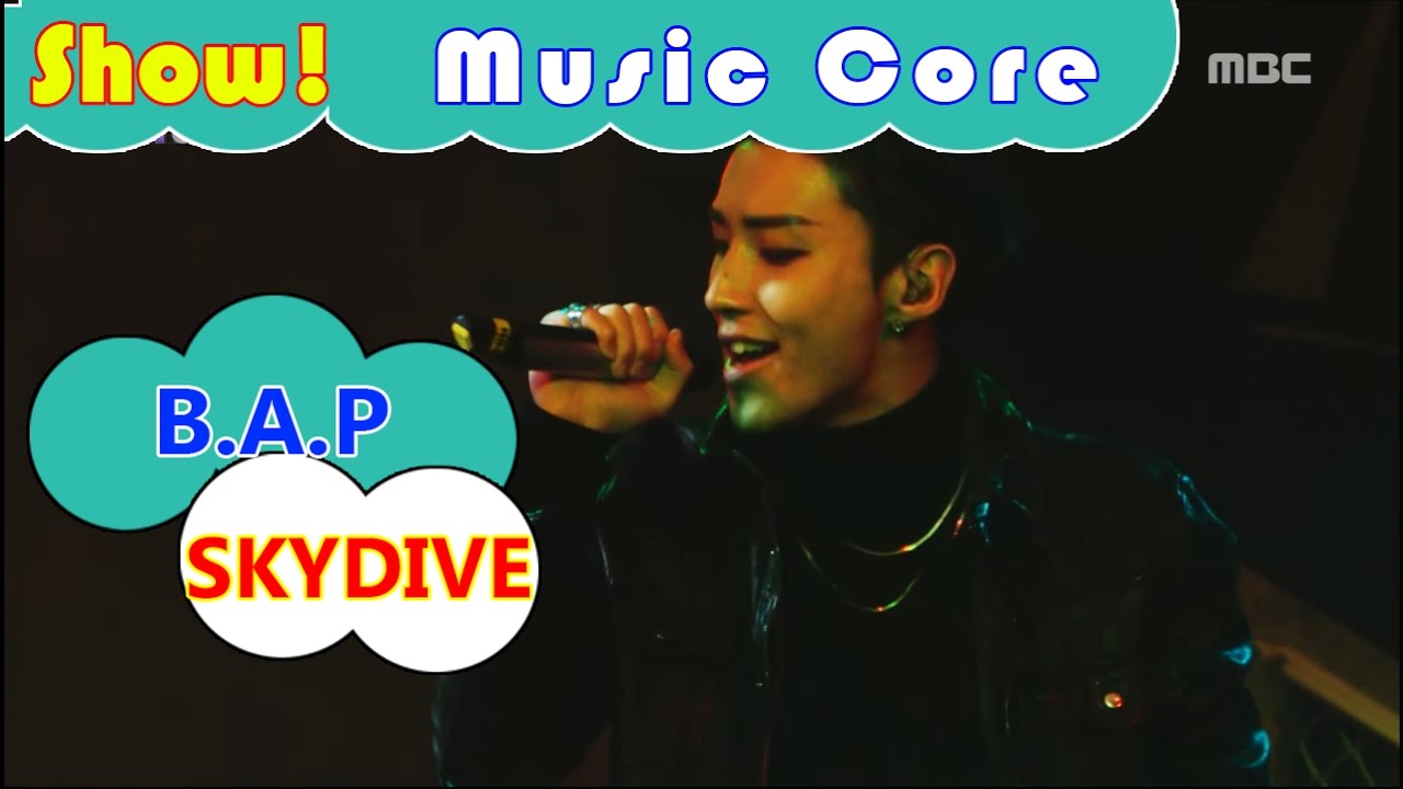 [HOT] B.A.P - SKYDIVE, 비에이피 - 스카이다이브 Show Music core 20161119