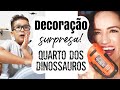 Decorei o quarto do Samuel gastando quase nada e foi surpresa! DIY: quarto dos dinossauros