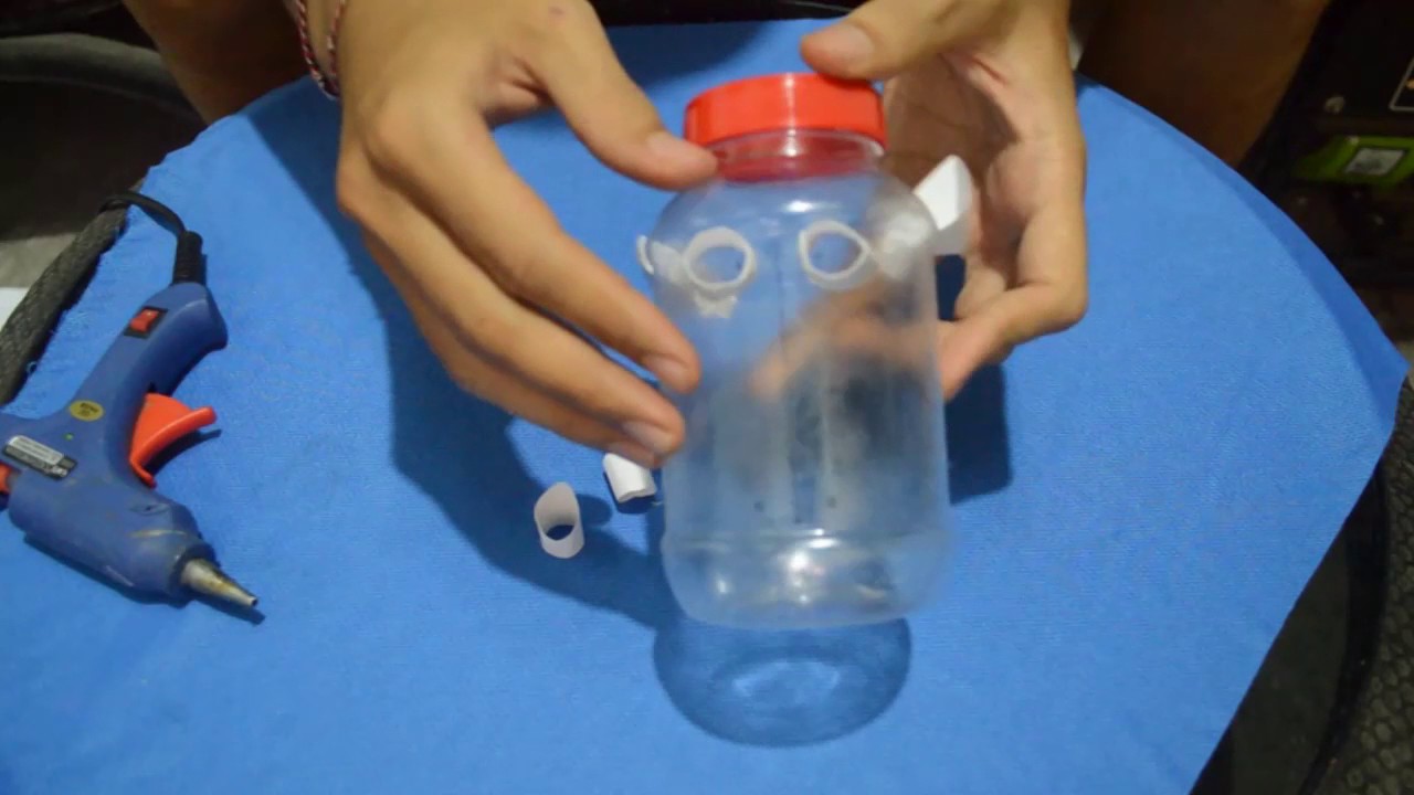 membuat celengan  dari  botol  plastik bekas  YouTube