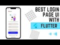 Flutter Login Page UI | [Speed Code] ♡