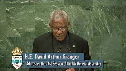 President David Granger address to the 71st Sessio...