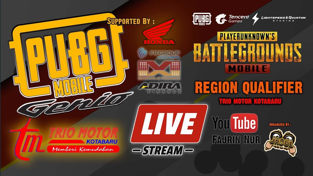 HONDA Genio PUBGM Tournamen (Trio Motor Kotabaru Qualifier) Day