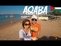 Aqaba -Marea Rosie 🏖 ,Iordania 🇯🇴 city center, o experinta unica și fascinata【4K】