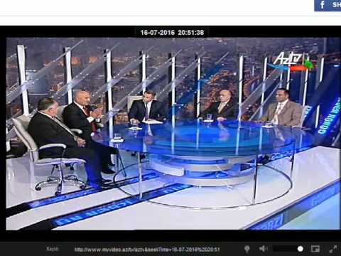 Arzu Nagiyev: AZTV -də Türkiyə hadisələri.(18.7.2016)
