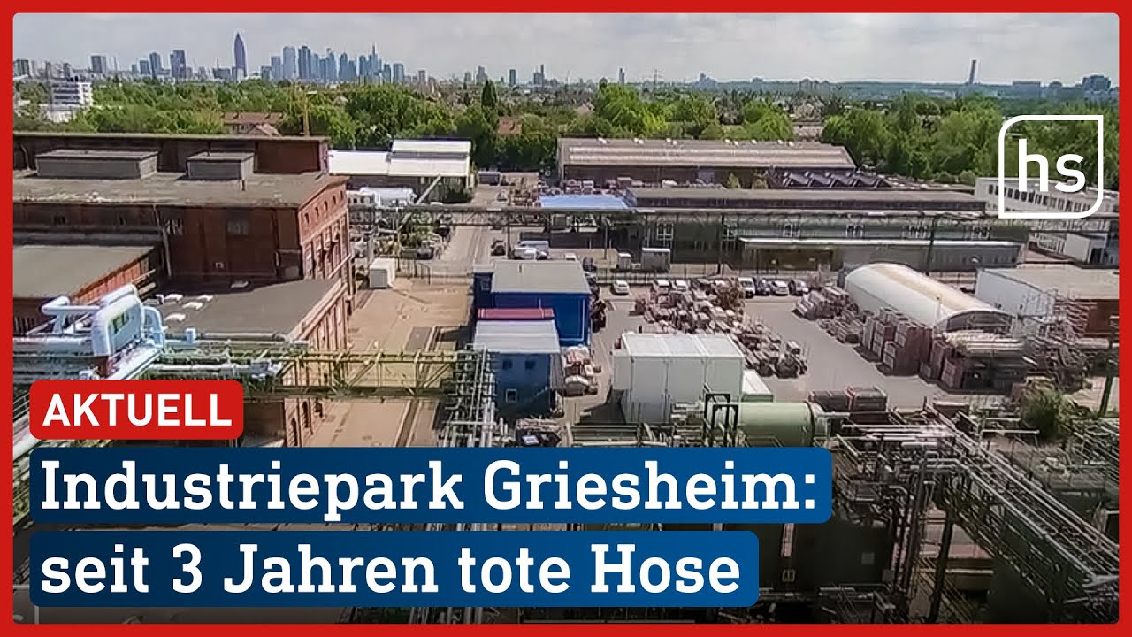 Rost und Unkraut: Das soll mit dem Industriepark Griesheim passieren | hessenschau
