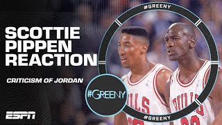 #Greeny's reaction to Scottie Pippen on MJ: UNBELIEVABLY WRONG! INCREDIBLY SAD! ANGER & BITTERNESS!