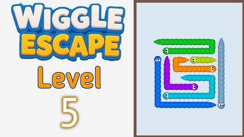 Wiggle Escape: Slangenpuzzel Level 5 Walkthrough