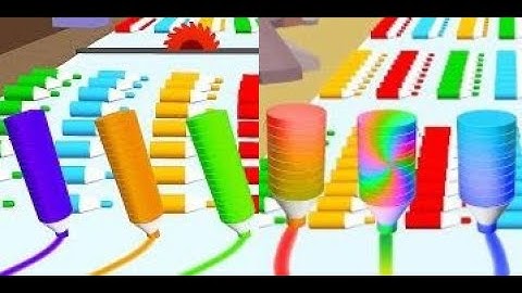 Crayon Rush 3D All Levels Gameplay Android,ios