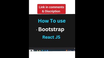 Bootstrap in react js #shorts #bootstrap
