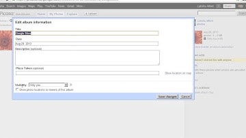 How to Create a Picasa Web Album Slideshow for a Google Sites Website