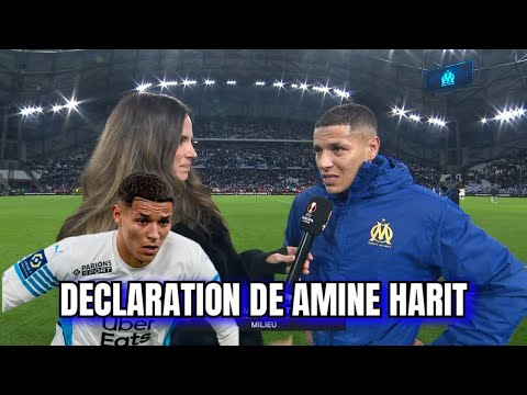 DECLARATION DE AMINE HARIT