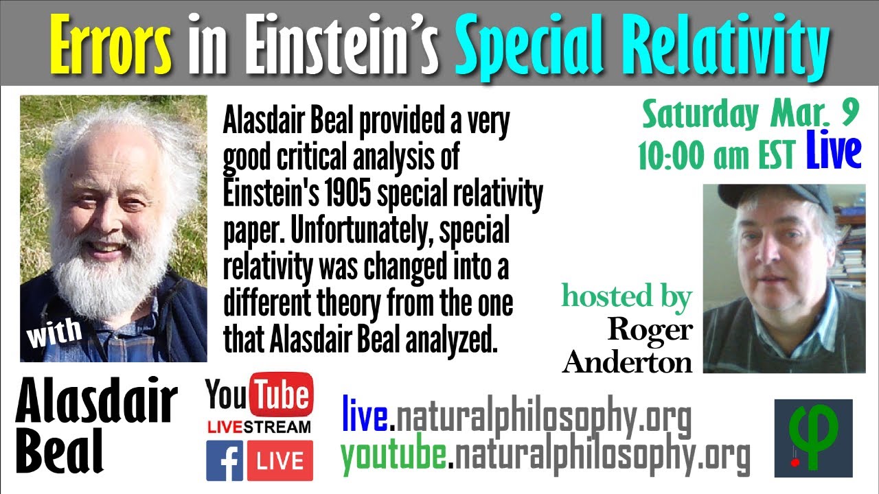 Another Look At Errors In Einstein s 1905 Special Relativity Paper With Another look at errors in einstein s 1905 special relativity paper with