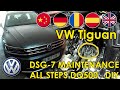 Volkswagen Tiguan 2018 DSG 7 oil change filter change OBH DQ500 Audi Q3 TT RS Transporter T5