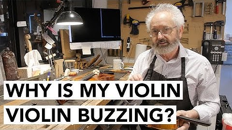 Buzzing and Buzz Prevention for Violin, Viola, Cello & Bass