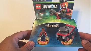 LEGO Dimensions 71251 The A Team B.A Baracus - Unboxing and Lego Speed Build
