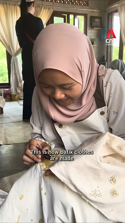 How batik clothes are made at this Indonesian farm