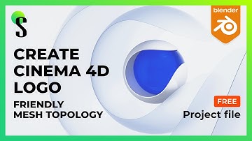 Create Cinema 4D logo style in Blender