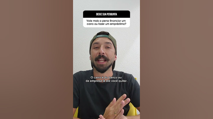Financiar ou fazer empréstimo? #Shorts do Primo Pobre