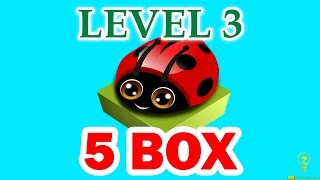 Sokoban Garden 3D Level 3 ( 5 Box ) - Best Solution