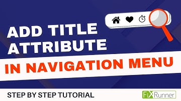 How To Add A Title Attribute In The WordPress Navigation Menu