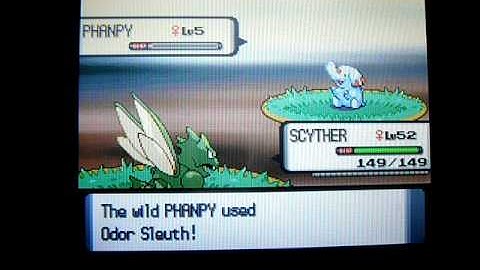 Shiny Phanpy by chaining on route 207