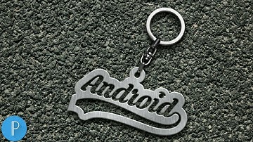 KeyChain Logo Design | How To Make Professional Logo Design On Pixellab