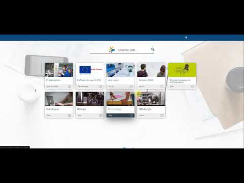 Chamilo 2020 open source LMS video demonstration